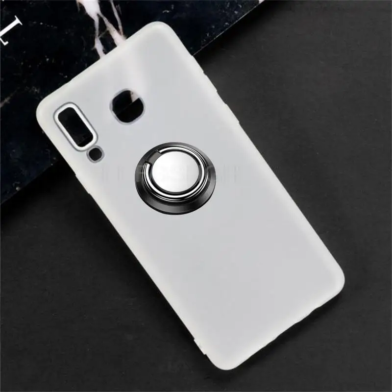 Nuova Copertura Completa Di Moda Per Samsung Galaxy A8 Star Galaxy A9 Star 6.3 "Custodia Magnetica In Tpu Con Supporto Ad Anello In Metallo