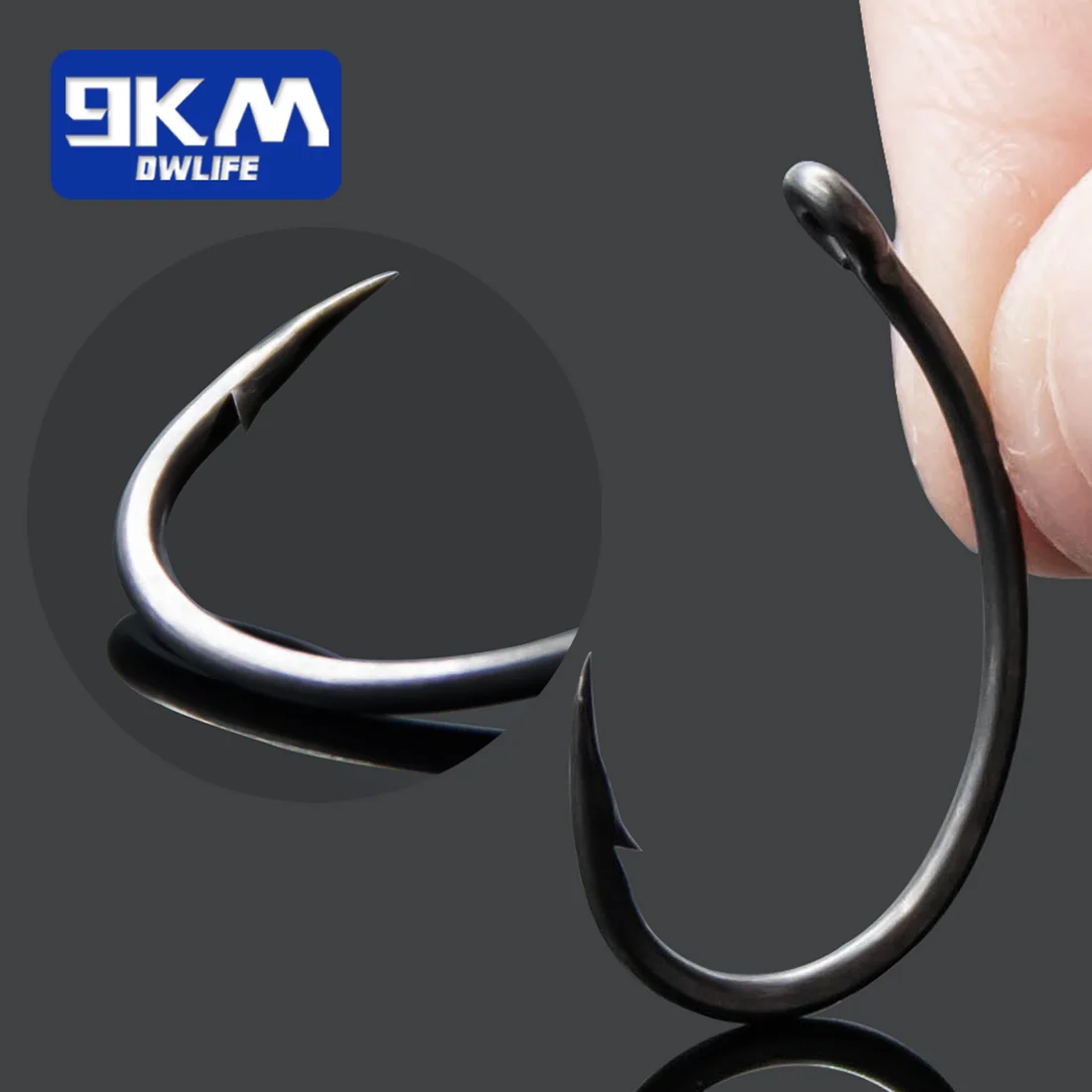 Carp Fishing Hooks 50~100Pcs Barbed/Barbless Fishing Hooks Fly