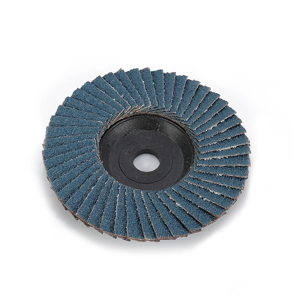 

3 Inch Flat Flap Discs 75mm Grinding Wheels Wood Cutting For Angle Grinder Zirconium Corundum Corundum Blue Power Tool Parts