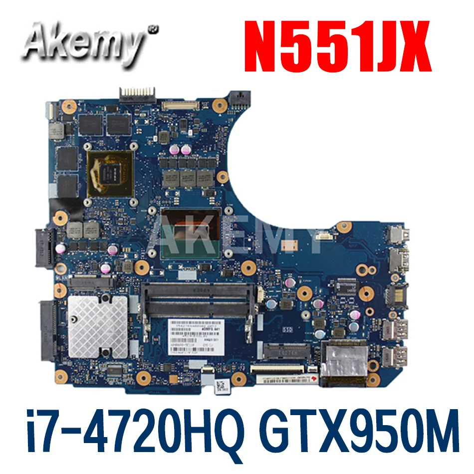 N551jx Motherboard Mb._/i74720hq /as Gtx 950m For Asus N551jx N551jw
