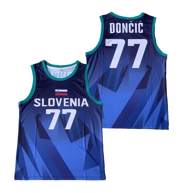 ACE NBA Jersey SLOVENIA LUKA DONCIC HG JERSEY Basketball Jersey Sports Vest  Unisex Plus Size l