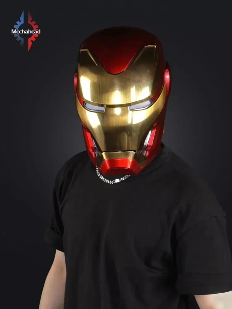 IRON MAN 1:1 SCALE アイアンマン ヘルメット シルバー 手作りのアイアンマンヘルメット,シルバーカラー,フェイス