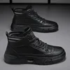 Mens Shoes 2024 Casual Sneakers Platform Safety Leather Loafers Skateboard Designer Luxury Sport Fashion Tennis Work Boots 1