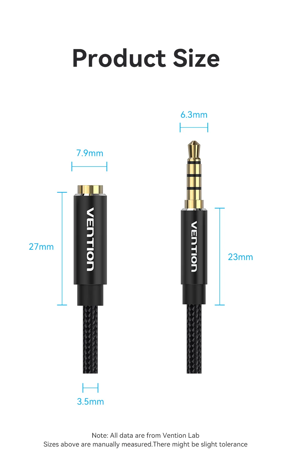Jack 3.5 mm Audio Extension Cable for Laptop PC TV Huawei Xiaomi Stereo 3.5 mm J