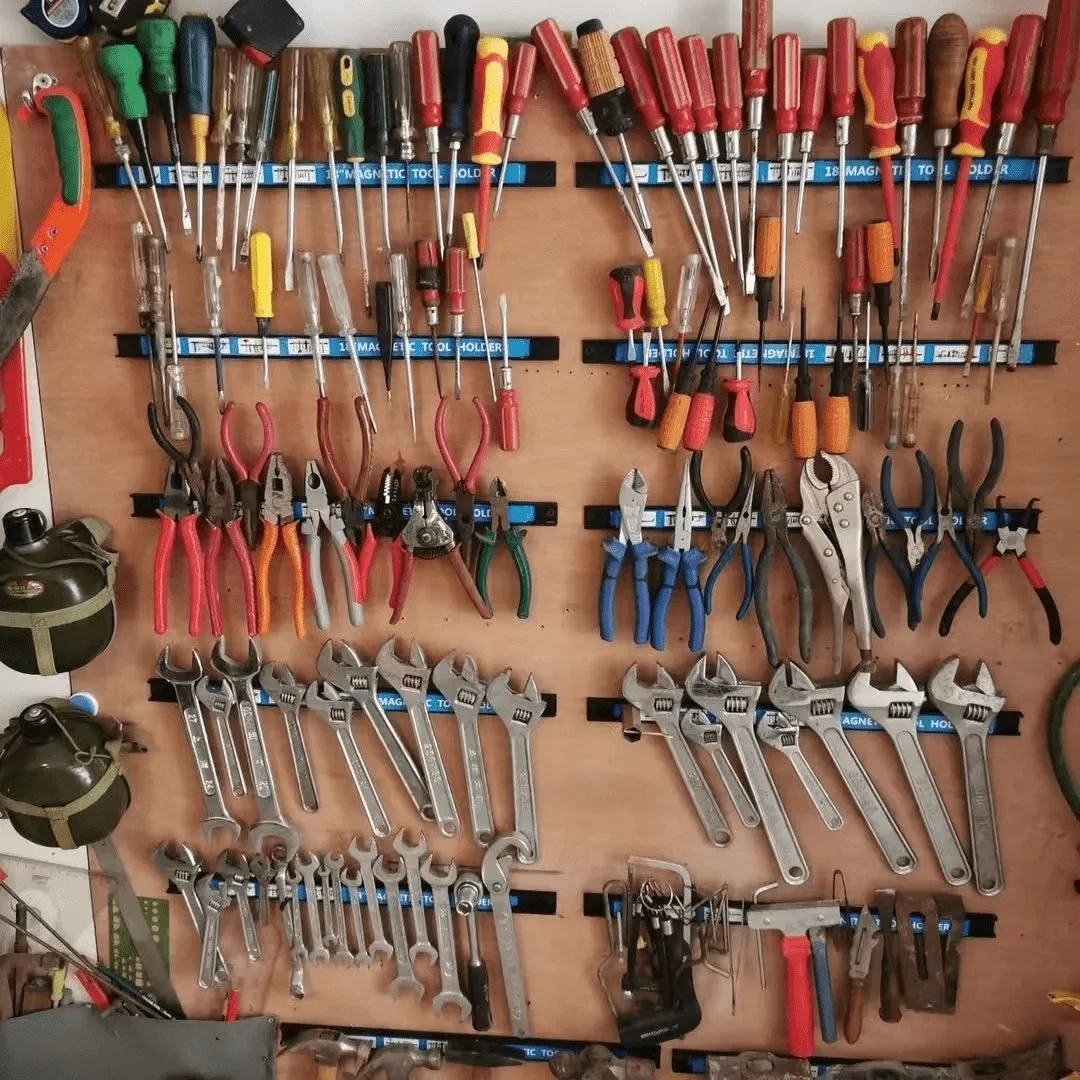 dimensões do suporte magnético para ferramentas em aço resistente