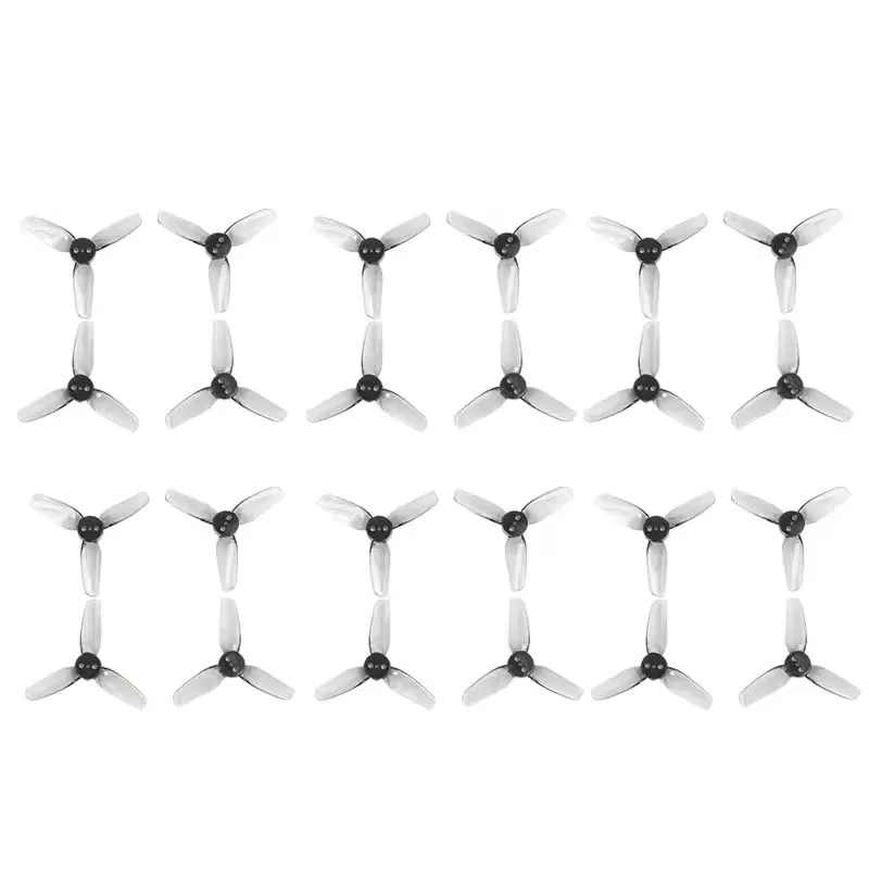 Hélices HQProp T2x2x3 PC 2 pouces - Lot de 4/6/8 paires pour drone FPV