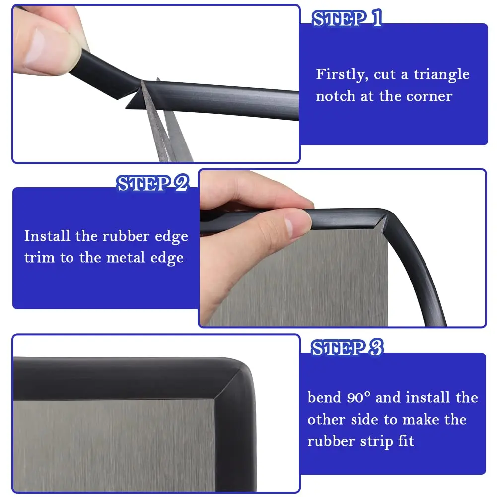 Rubber U Channel Edge Trim Door Edge Seal Strip Protector U Shape Weather Stripping For Car Doors Table Corners,door seal strip,rubber seal strip,rubber door weatherstripping,door weatherstripping,sealing strip