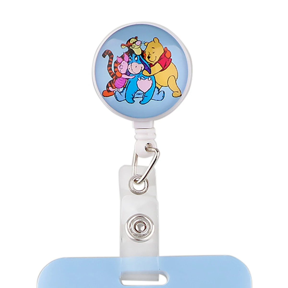 Badge reel winnie the pooh eeyore,piglet - Accessories