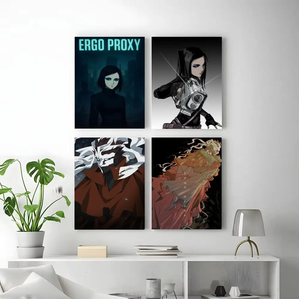Cyberpunk Anime E-Ergo Proxy Poster - Stylish Wall Art