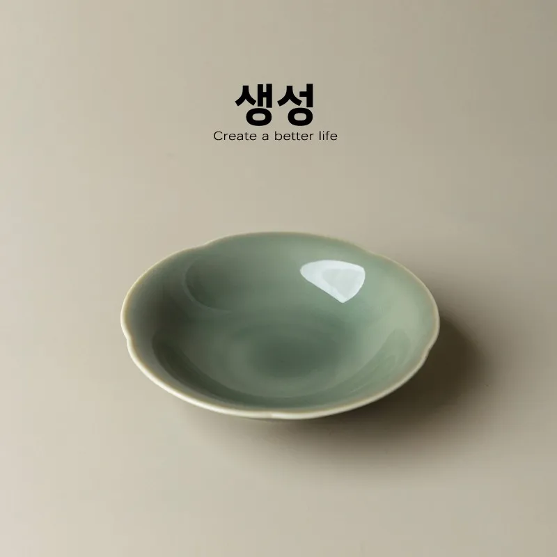 새로운 중국 스타일 세라믹 차 트레이 매트 높은 미적 가치 복고풍 Yueyang..
