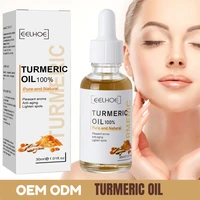 Sérum pour le visage au curcuma, rétrécit les pores, Essence réparatrice, mélanine, éclaircissant, hydratant, nourrissant, huile de cur-cumin, estompe les taches foncées, soins pour la peau 1