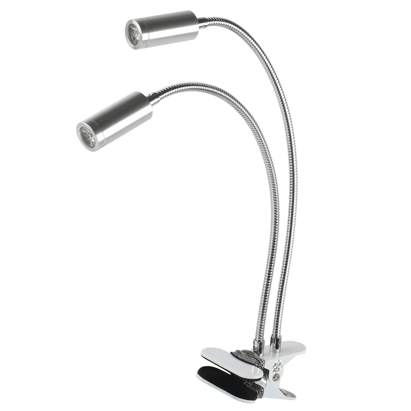 Microscope Lamp LED Clamp Type Adjustable Side Spotlight Lamp Fill Light 5V For HDMI USB VGA Video Microscope Camera