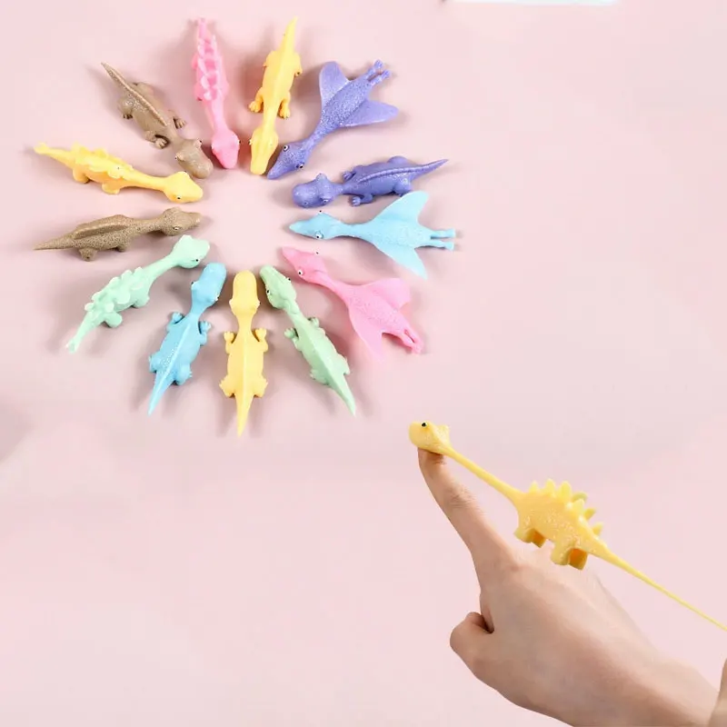 Stress Relief Toys Sticky Toys Catapult launches dinosaur fun taunt sticky pressure relief toys interesting dinosaur sticky wall toys