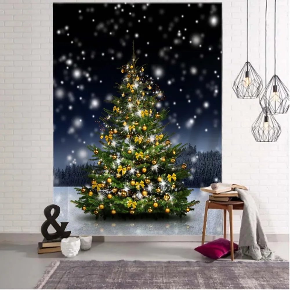 Christmas tree Wall Hanging Tapestry Home Decoration