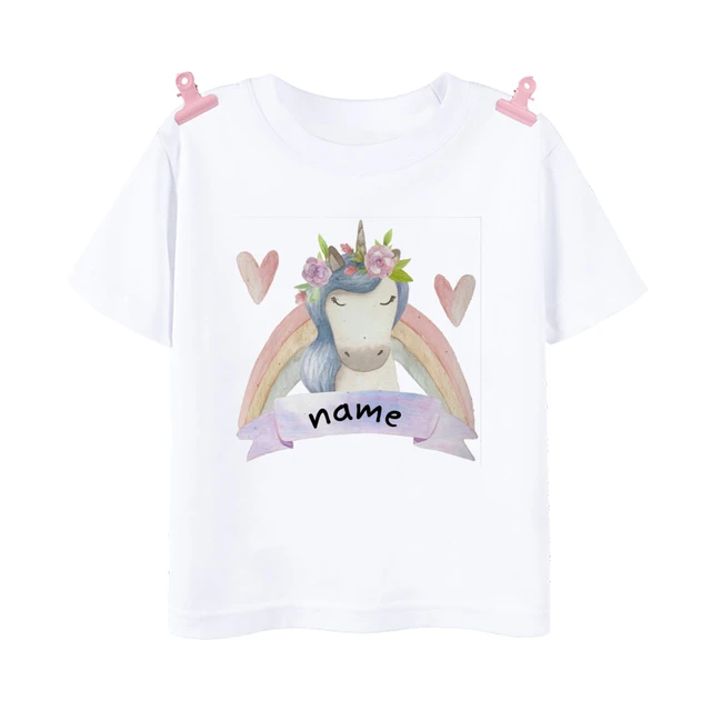 T Shirt Per Bambini T-Shirt Nirvana Arcobaleno Per Bambini