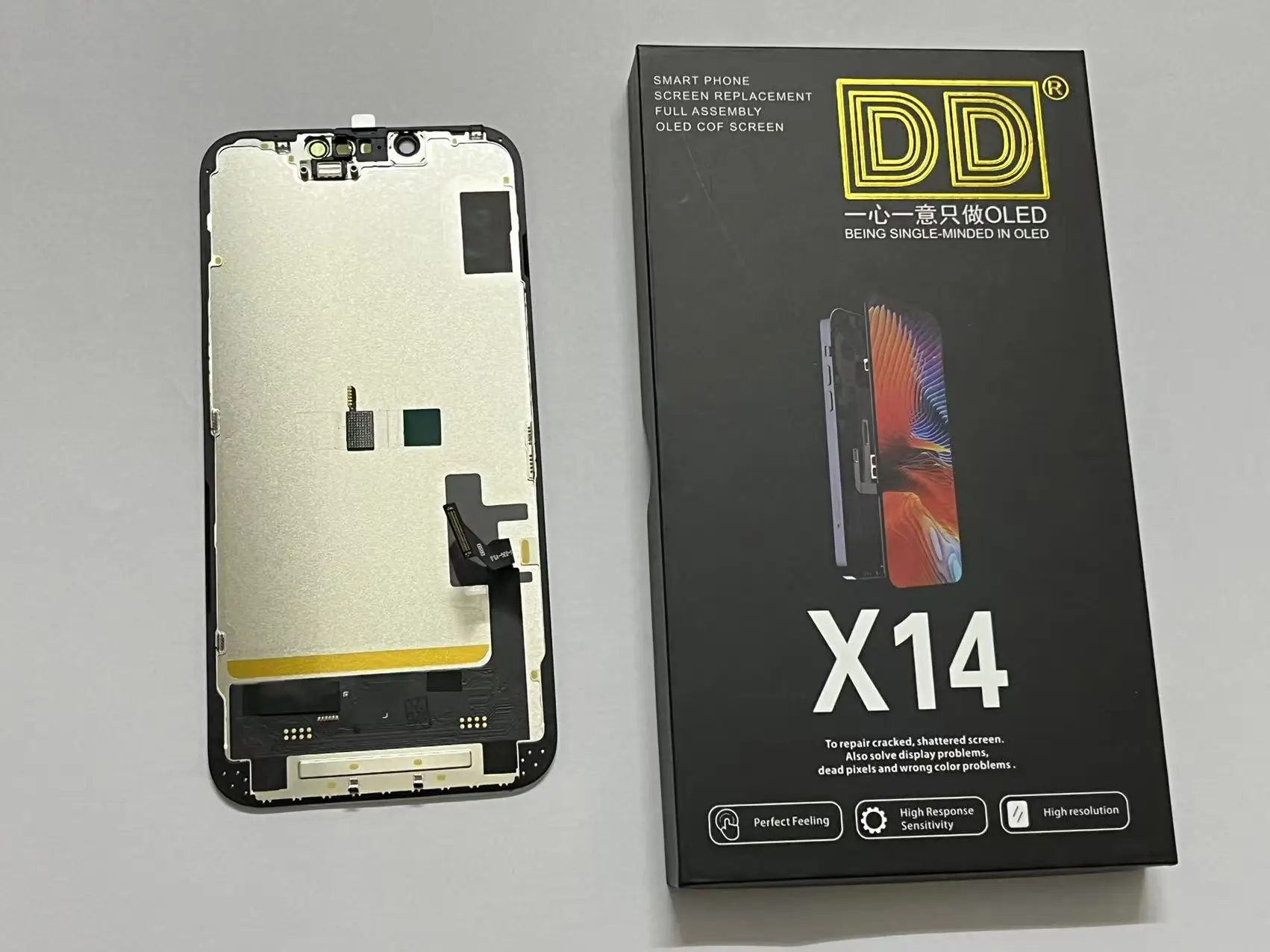 DD Brand Soft OLED LCD For iphone 13 14 15 16 Soft OLED Display True Tone With 3D Touch Screen For iPhone Replacement With Tools