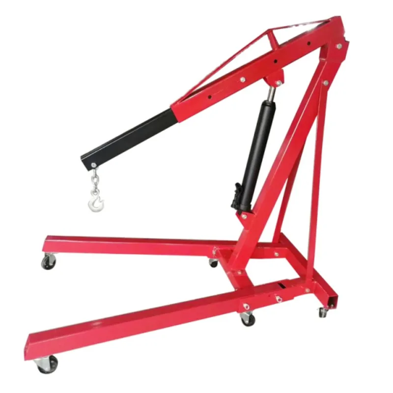 

2ton 3ton hydraulic garage crane Car engine hoist shop crane