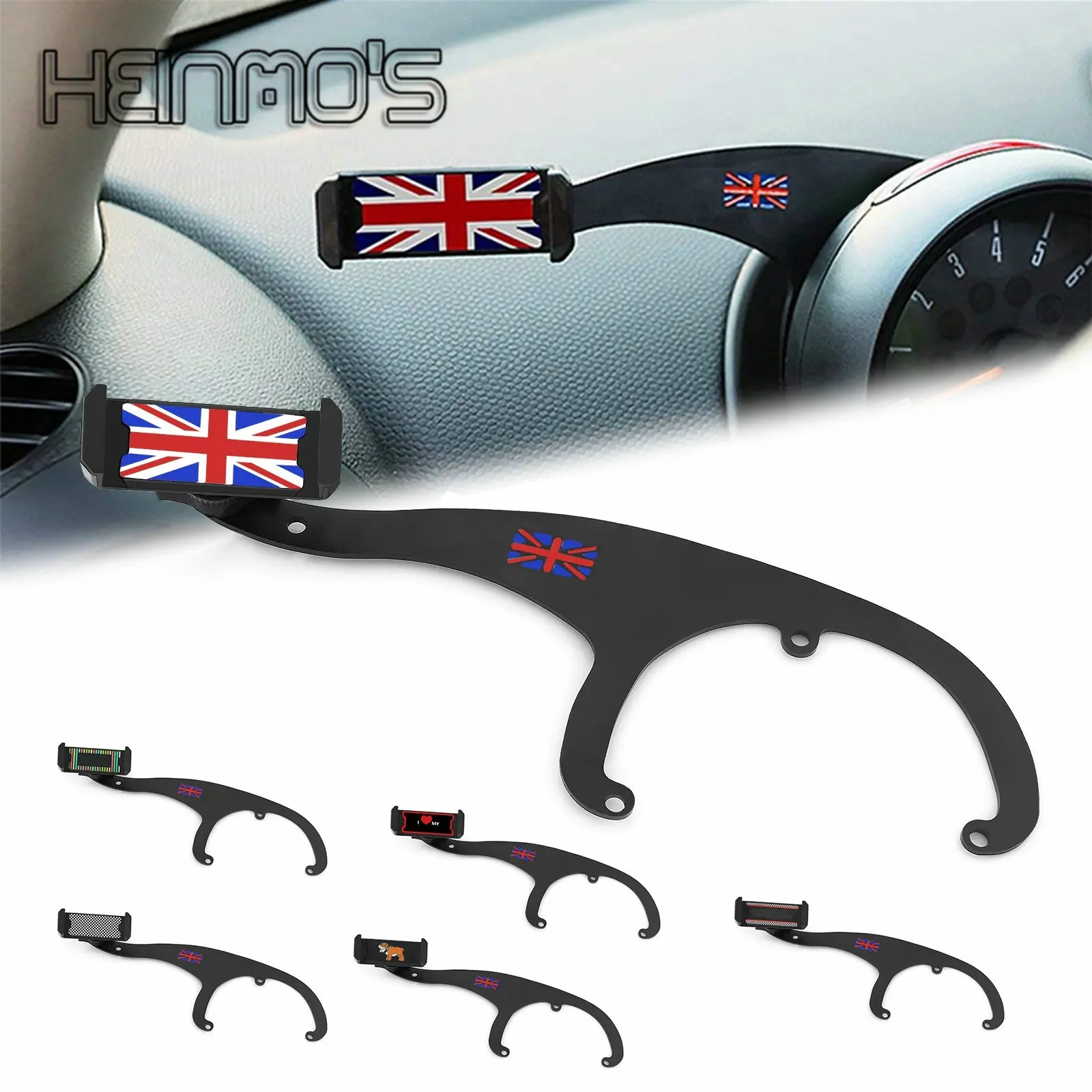 

For MINI Cooper R55 R56 R57 R60 R61 Car Mobile Phone GPS Holder For MINI Cooper F55 F56 Phone Holder Bracket Styling Accessories