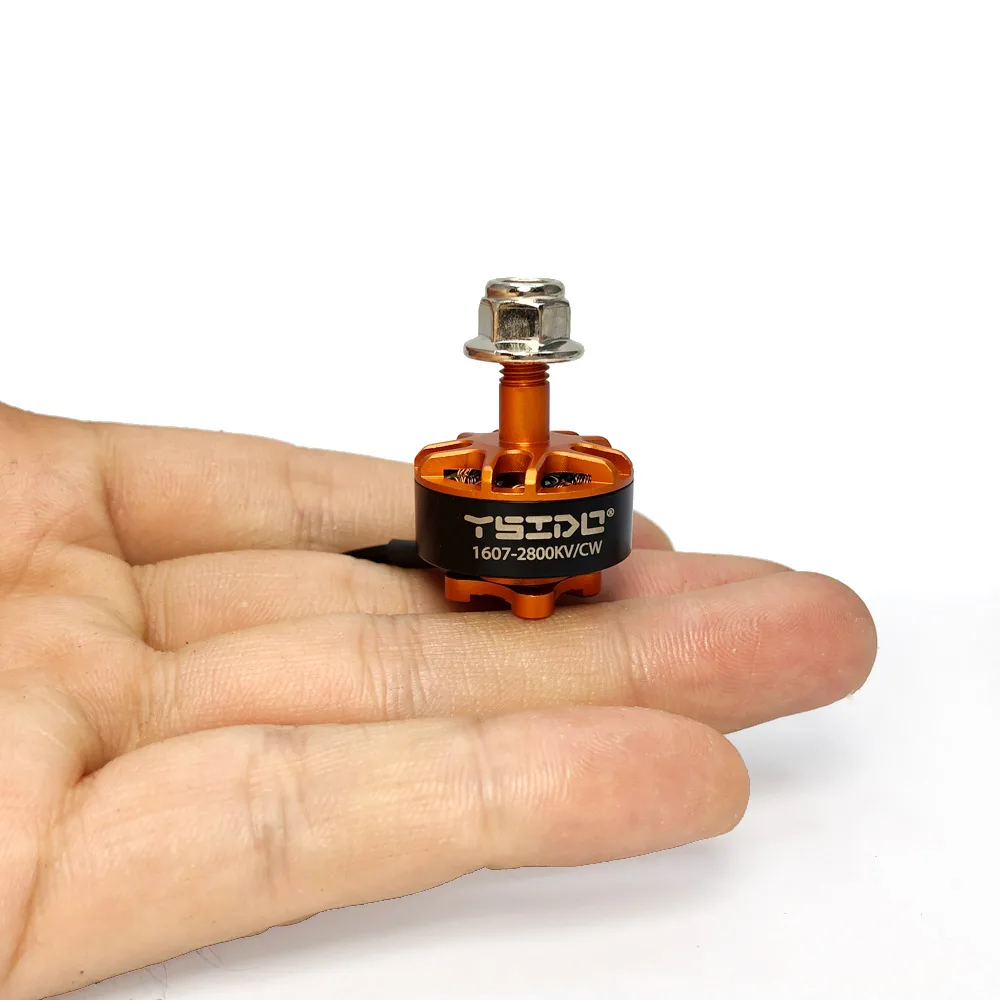 YSIDO 1607 2800KV 2-4S Brushless Motor CW CCW for RC FPV Freestyle