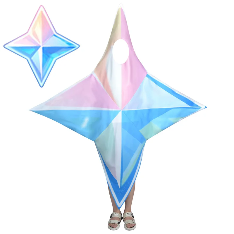 

Genshin Impact Primogems костюм Хэллоуин карнавал Взрослый Аниме Косплей Костюм людей поклонение редкие монеты