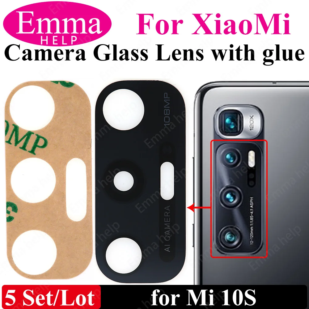 Vetro Fotocamera Ricambio Per Xiaomi Mi 11 Ultra - Con Colla, Lente Di Sostituzione - Foto 5