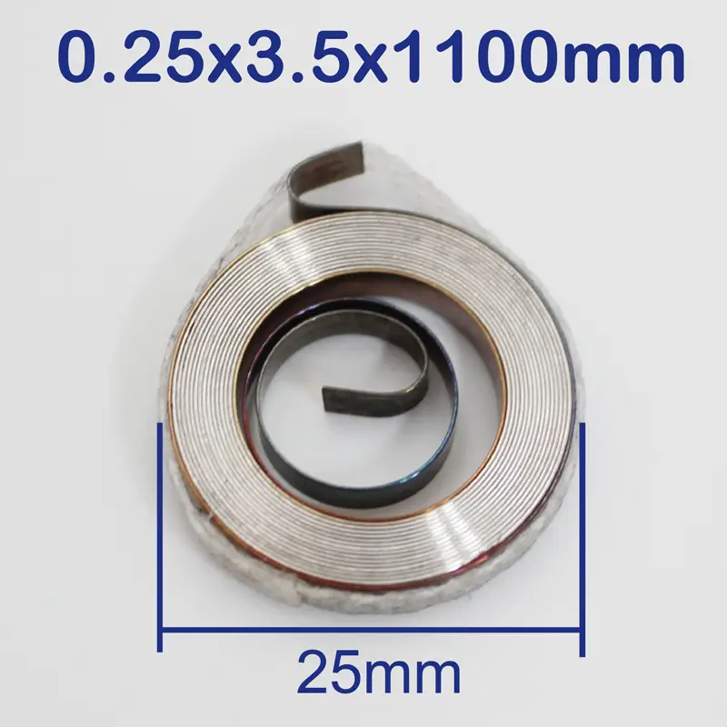 Flat Spiral Coil Constant Force Springs Various Sizes image 18