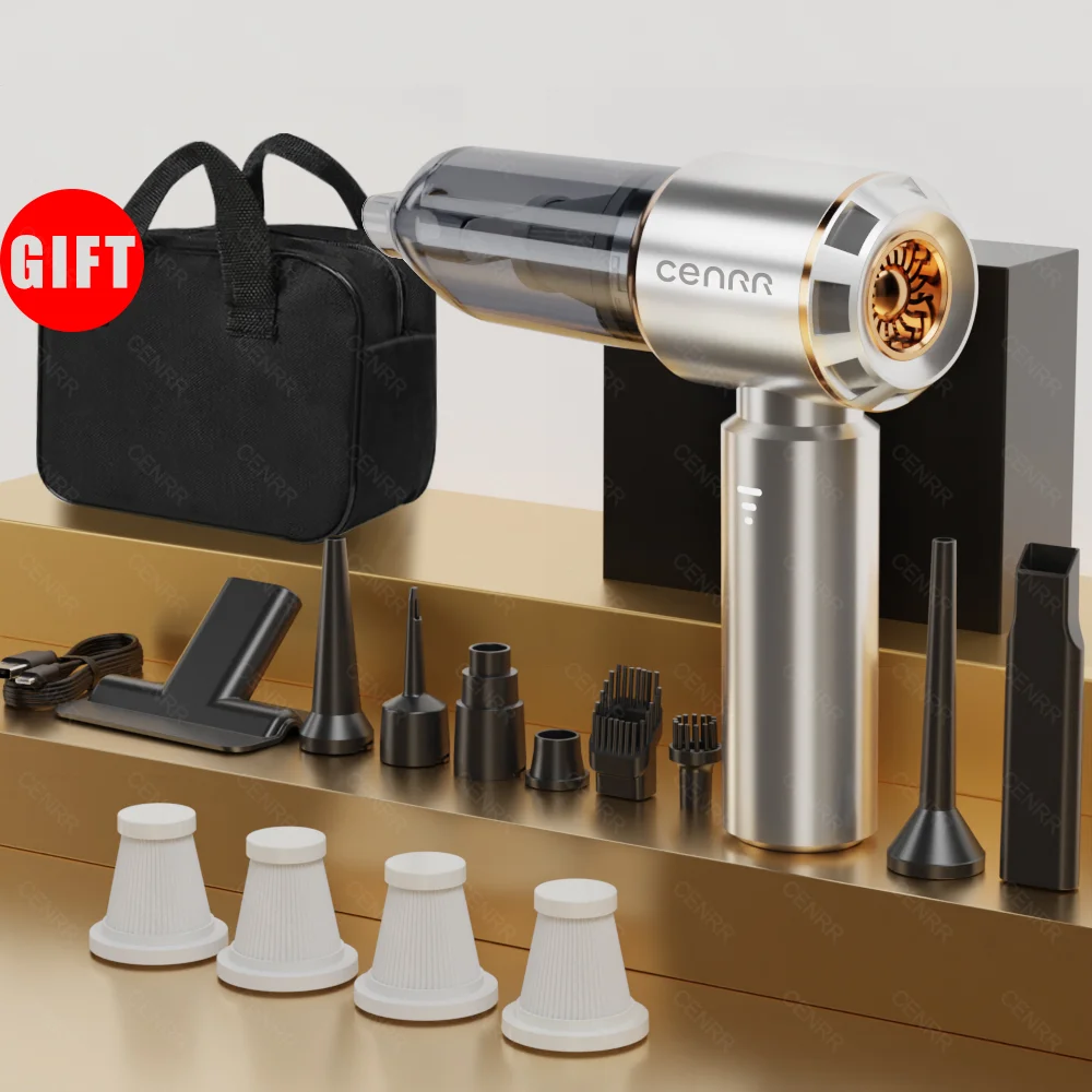 مكنسة كهربائية صغيرة PA لاسلكية وقوية، ومحمولة بال...