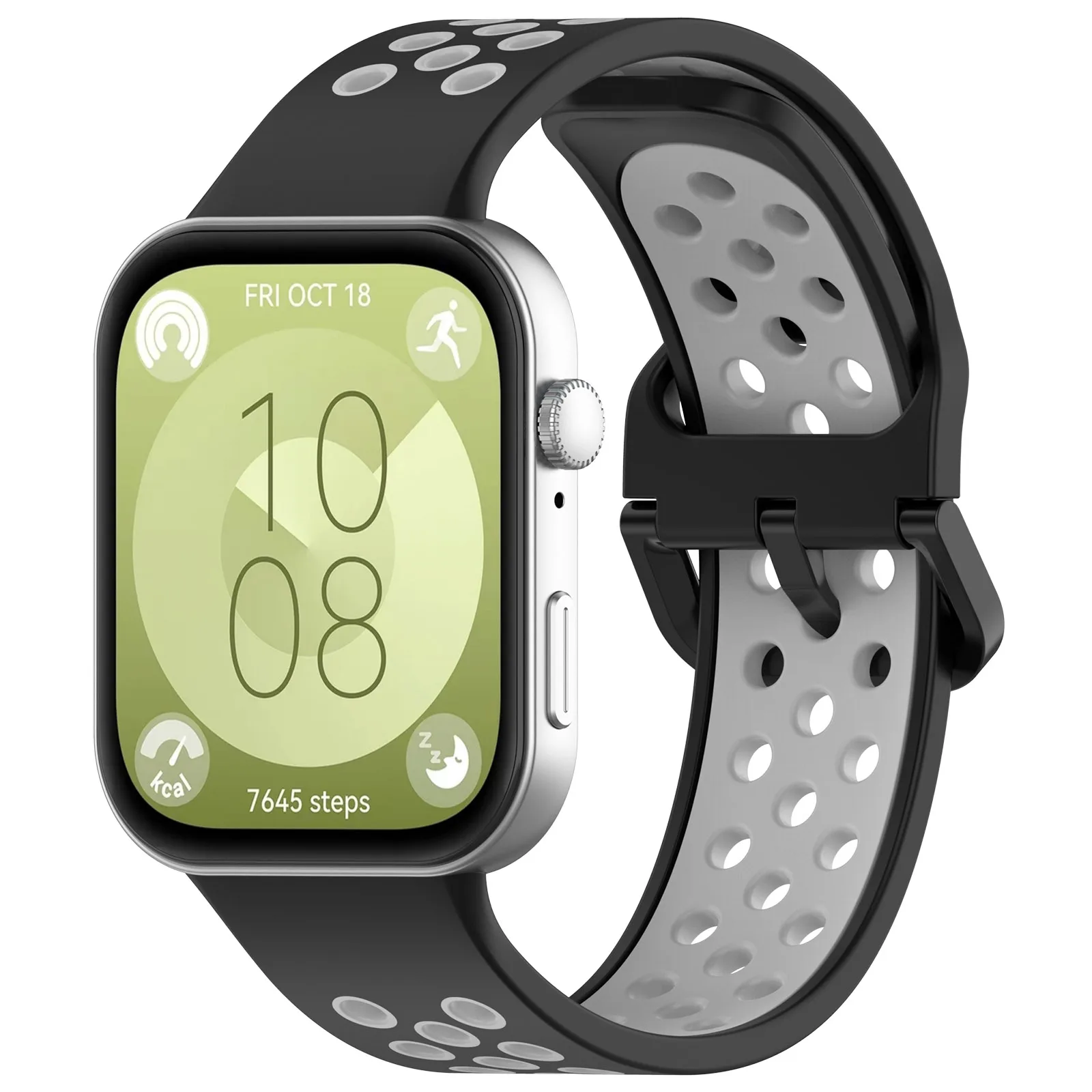 Breathable Silicone Strap for Smart Watch - Replaceable Bracelet Accessories Band Correa