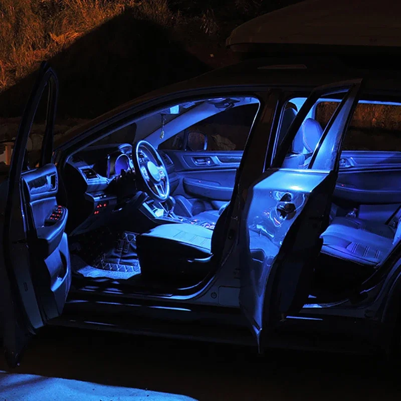 

Фонари для чтения, лампы для багажника, лампы для дальнего освещения, 5 шт., холодный синий белый для Subaru Outback 2015, 2016, 2017, 2018, 2019