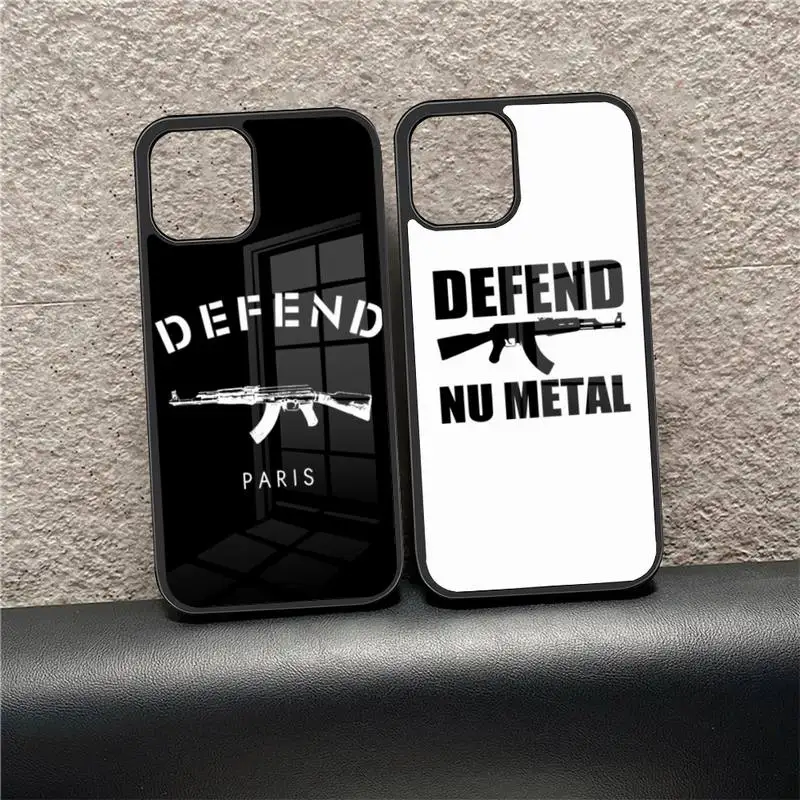 Defend Paris 3D Print Ak47 Custodia Per Telefono Per Samsung S20 S22 S10 S30 S21 Ultra Edge Note Lite 10 20 Pro Plus Cover Alla Moda In Silicone