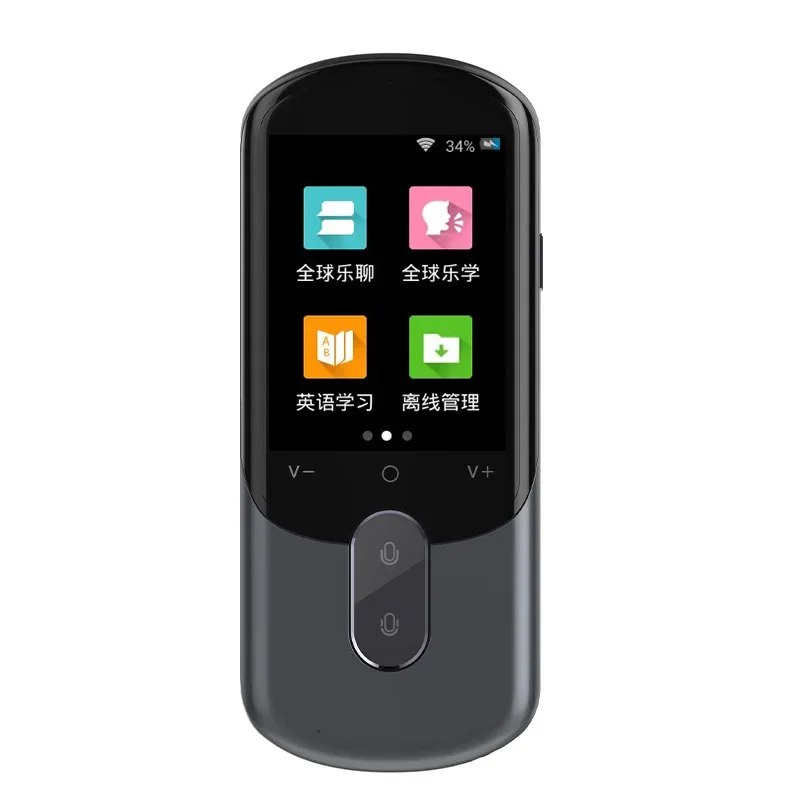 F4A Offline Translator 12 Countries Multi-Languages Smart Instant Voice With Camera Support Photographic Scanning Portable