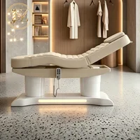 Professional 4 Motor Adjustable Beauty Couch Multifunctional Bed for Salon Tattoo Skincare Eyelash Spa 4