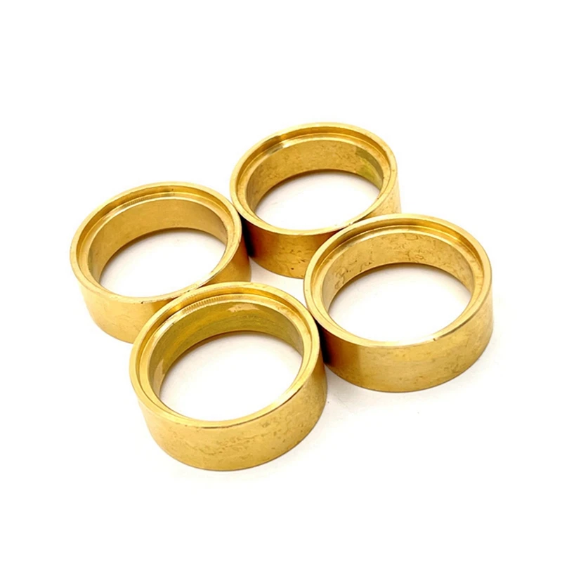 

2023 Hot-4PCS Латунное внутреннее быстрое кольцо с зажимом подходит для 1,0 колесного обода для FMS FCX24 1/24 радиоуправляемого автомобиля