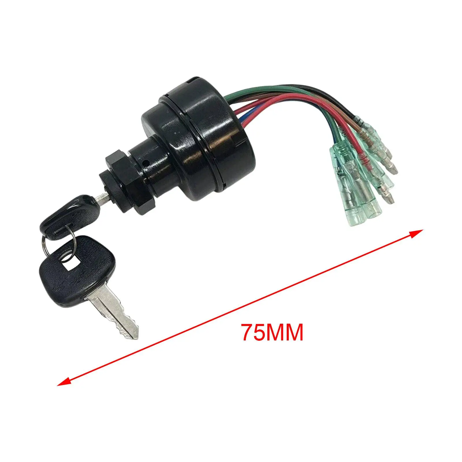 

Ignition Key Switch 353-76020-3 Boat Engine for Tohatsu RC5A RC5C Direct Replaces Easy to Install