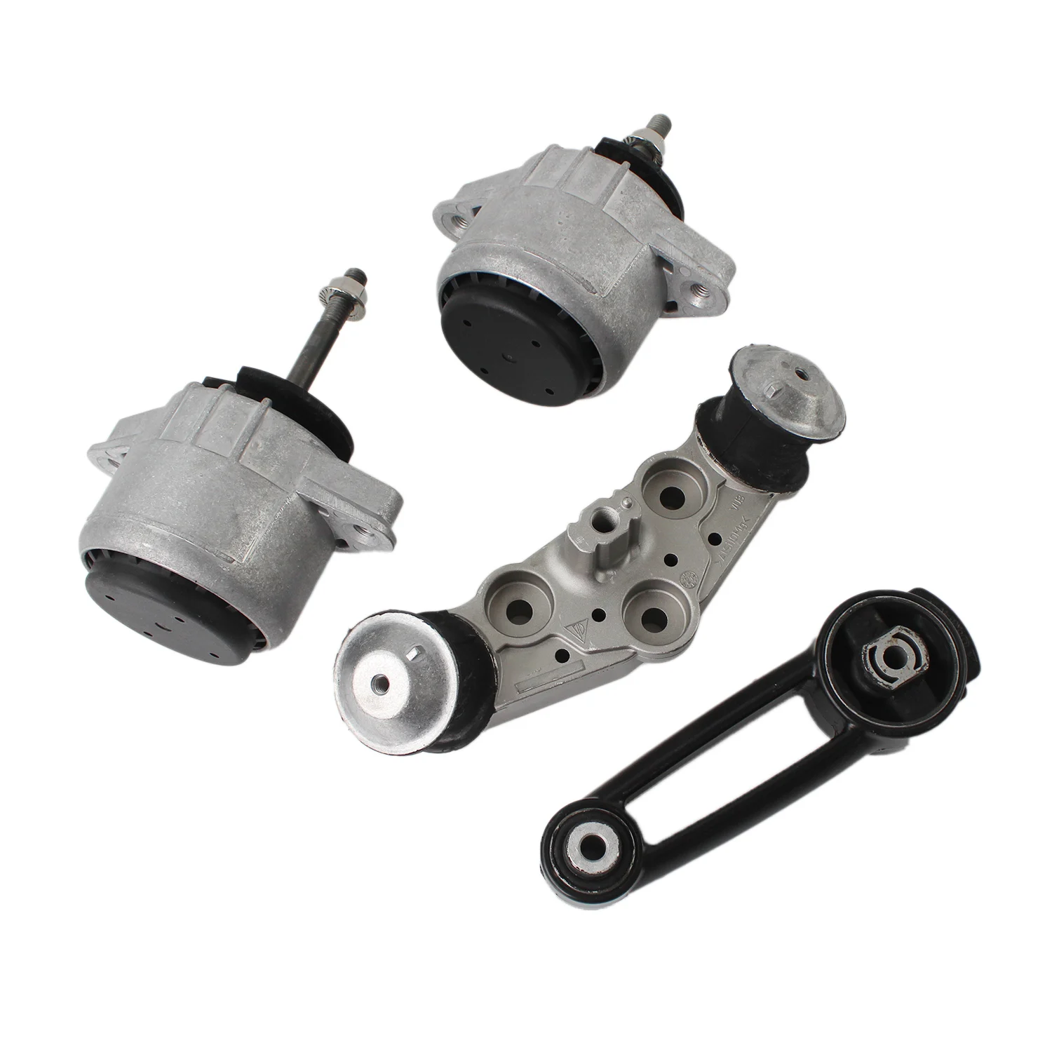 4Pcs 94637505722 Engine Trans&Torque Strut Mount 94637505822 97037511801 95537510113 for 2011- Porsche Panamera 3.0L 3.6L