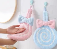 Hand Towel Cute Animal Hand Towel Washcloth For Children Animal Towels Strong Water Absorption Cute Hanging Kawaii Towels 1