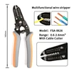 IWS-3220 Micro Connector Pin Crimping Tool 0.03-0.52mm2 32-20AWG Ratcheting Crimper for D-Sub Open Barrel suits Molex JST TYCO-E 5
