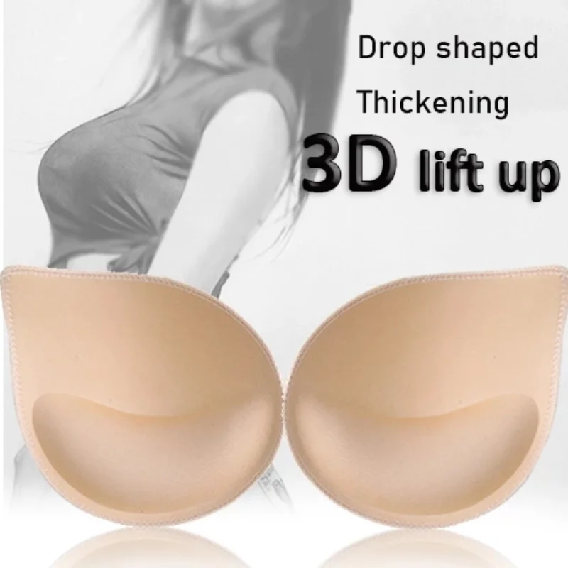 3d Push Up Bra Pads Inserts Women Underwear Small Breast Lift