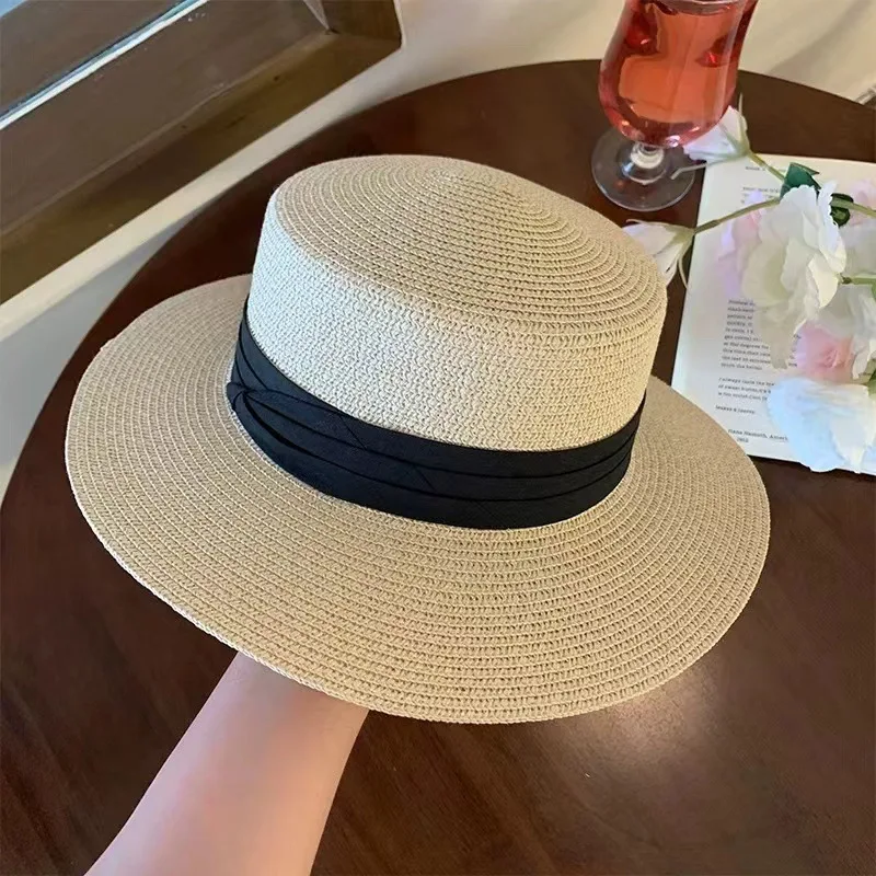 Hot Unisex Women Men Fashion Summer Casual Trendy Beach Sun Straw Panama Jazz Hat Cowboy Fedora Hat Gangster Cap