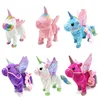 Kid 35cm Electric Walking Talking Sing Unicorn Alpaca Simulation Plush Toy Stuffed with Music Toy Girls Cute Plush Robot Gifts 2