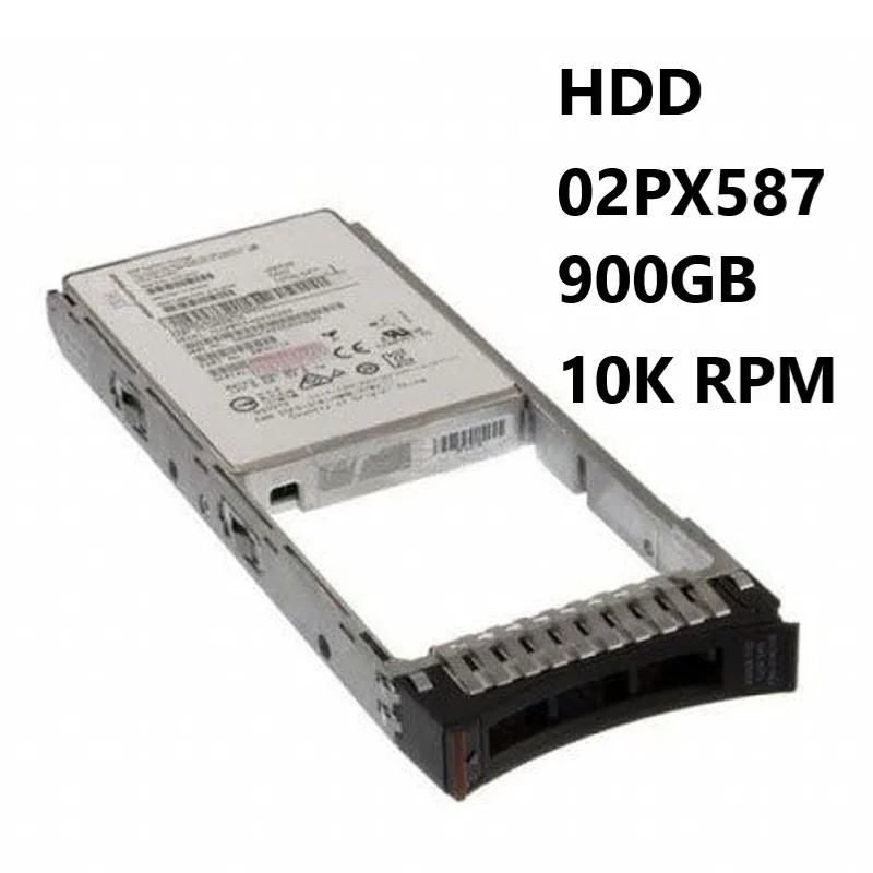 NEW 02PX587 I+BM 900GB 10000RPM SAS 12Gbps 2.5-inch Internal
