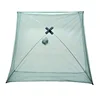 60/80/100cm Landing Fishing Net telescopic Large Capacity Umbrella Nylon Mesh Fishing Cast Folding Outdoor Fish Trap Bait Net 4