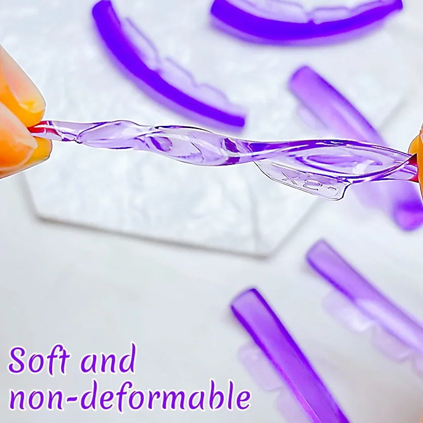 속눈썹 리프트 패드 5쌍 세트, 실리콘 속눈썹 펌 컬러, 속눈썹 리프팅 쉴드, 재사용 가능한 전문가용 셀프 접착식 아이패치