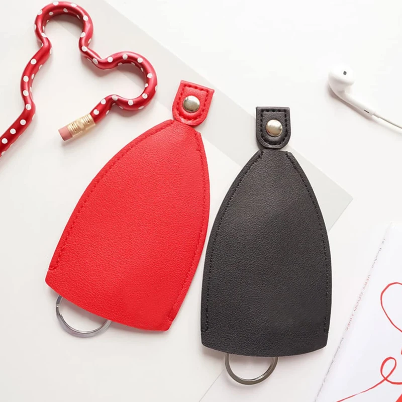 Key Bag Cute Pull-out Car Key Box Pocket Bag Creative Large Capacity Keychain PU Leather Key Case