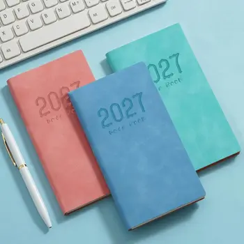 Agenda Tascabile 2027 A6, Taccuino Portatile Leggero con Superficie di Scrittura Liscia, Diario Giornaliero e Settimanale, Carta Spessa di Alta Qualità