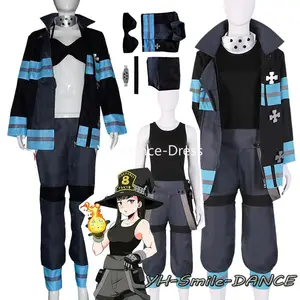 Anime Fire Force Maki Oze Fire Suit Cosplay Costume for Sale – Cosplay Clans