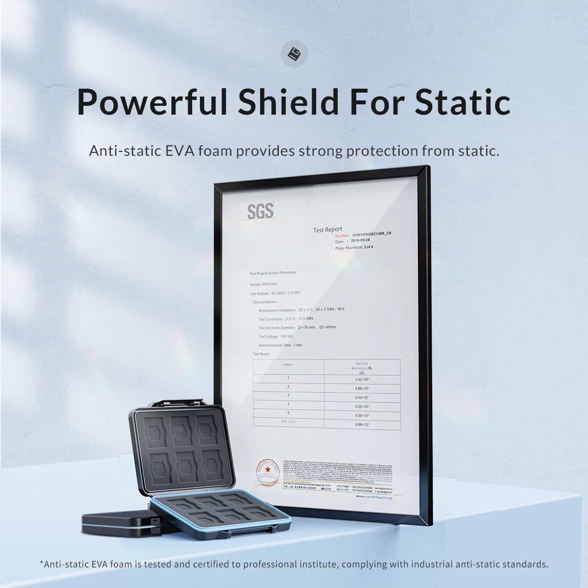 Armazenamento de Cartão de Memória sd Orico Case de Titular de Armazenamento de Cartão Micro sd Case Impermeável Forro Macio para Hdd cf Titular do Cartão sd Organizador Case de - Imagem 4