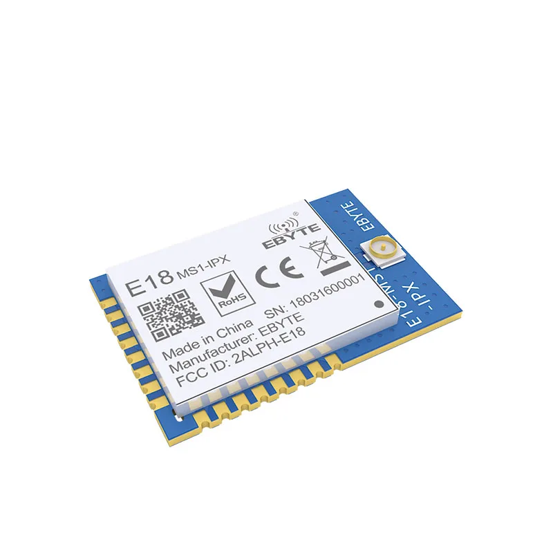 E18-MS1-IPX CC2530 Module ZigBee RF 2.4GHz 4dBm Long Distance IO Wireless Transceiver Transmitter Receiver IPEX Antenna SMD wireless module