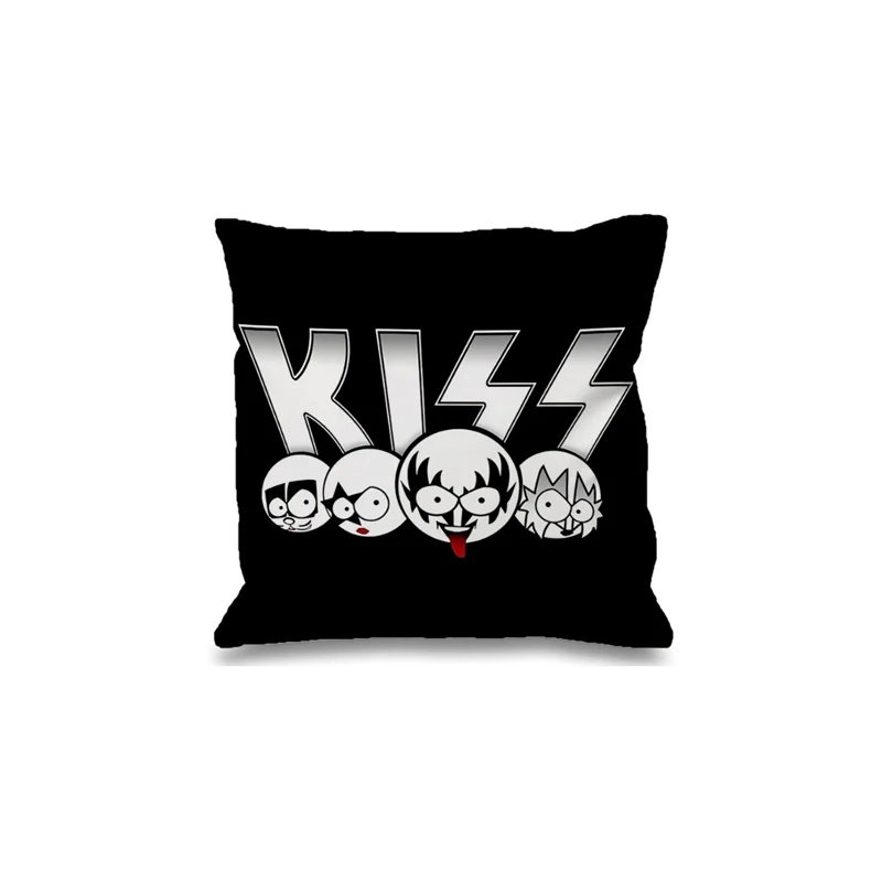 

Ornamental Pillows Kiss Cushion Cover 40*40 Pillowcase 45*45 Cushions Home Decor Throw Pillow Covers Decorative Sofa 45x45 Anime