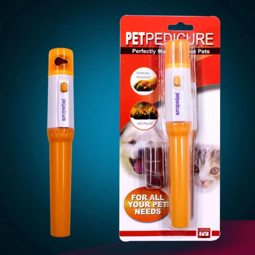 [CLEARANCE SALE] Pet Dog Nail Grooming Grinder Trimmer Puppy Nail Clipper Portable Electric Cat Clippers Pet Grooming Tools